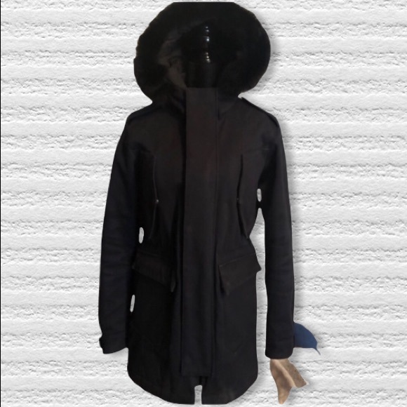 THE KOOPLES navy winter coat size xs - Picture 2 of 16